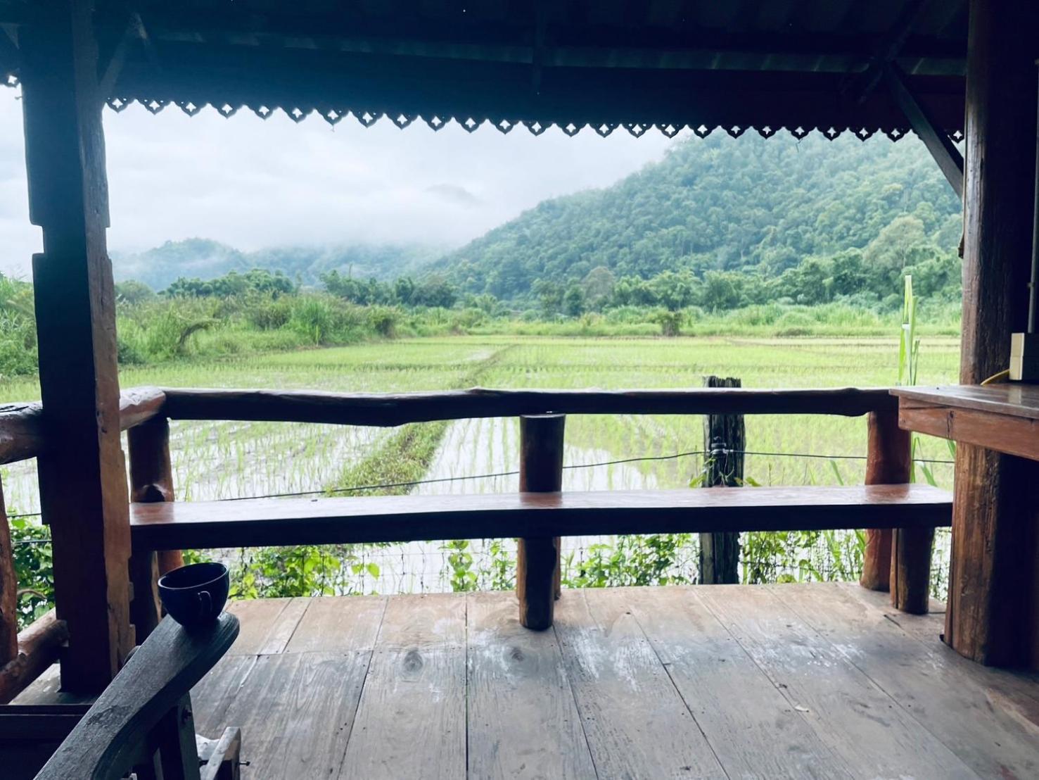บ้านสวนวิวทุ่ง Ban Mae Sap Nua Exterior photo